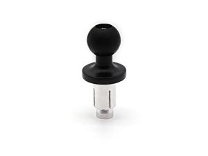 kucehiup Aluminum Alloy 1'' Ball Mount Base Insert for Motorcycle Fork Stem Hole 13mm to 20mm in Diameter