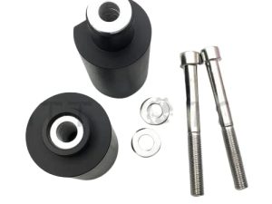 HTTMT MT219-007- No Cut Frame Slider Crash Protector Compatible with 2004 2005 Suzuki GSXR 600 750 carbon