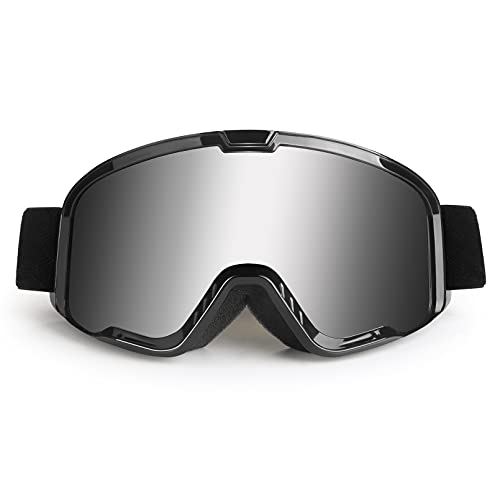 LMAVAG Motocross Goggles for Adult ATV Goggles Motorcycle Goggles Dirtbike Riding Goggles Powersports Goggles Offroad Goggle MX Goggles UV400 Anti-Scratch Dustproof Goggles Skiing Goggles Silver LMAVAG Motocross Goggles for Adult ATV Goggles Motorcycle Goggles Dirtbike Riding Goggles Powersports Goggles Offroad Goggle MX Goggles UV400 Anti-Scratch Dustproof Goggles Skiing Goggles Silver