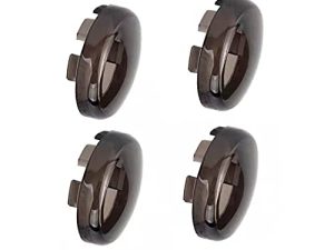 MotoParAcc 2 Inch Bullet Smoked Turn Signals Lens Cover for Harley Sporster
