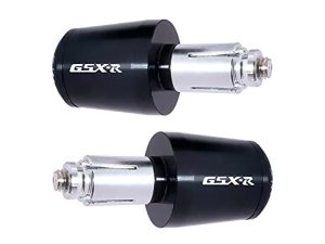 Motorcycle Handle Bar Ends Plug for Suzuki GSXR 600 750 1000 (Black)
