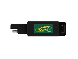 Battery Tender Quick Disconnect USB Charger Adaptor - Charge Mobile Devices with 12V Vehicle Battery on The Go - 081-0158