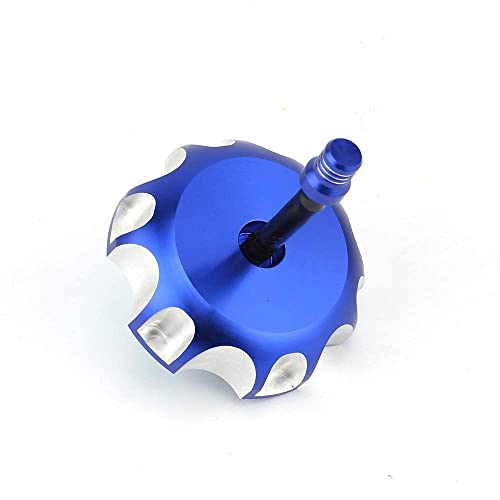 DOSON Gas Fuel Tank Cap CNC Blue With Breather Valve Aluminum For XR DOSON Gas Fuel Tank Cap CNC Blue With Breather Valve Aluminum For XR