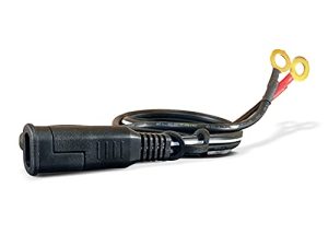 Schumacher WM-12 Cable Connector for Battery Chargers and Maintainers - With Quick-Connect Ring Terminal
