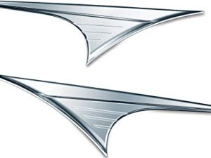 Kuryakyn 7274 Motorcycle Accent Accessory: Side Body Accents for 2011-19 Harley-Davidson Trike Motorcycles