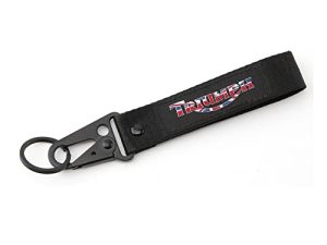 Motorcycle Nylon lanyard keychain keyRing For TRIUMPH Trident DAYTONA 675/675 R Speed Triple1050 Tiger 800 900 955i Bonneville T120