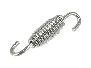 Motoforti Motorcycles Universal Exhaust Pipe Spring 54mm 2.1" Stainless Steel Exhaust Pipe Spring Hook Modified Accessory