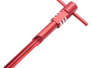 GIDIBII Motorcycle 944 Ignition Switch Housing Alignment Tool Chopper Cylinder Kit for Harley FLH/T 2014-2020 (Red)