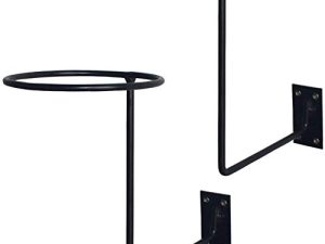 Qingsi 2 Pack Helmet Holder Helmet Hanger Motorcycle Helmet Accessories Wall Mounted Helmet Stand Rack Organizer for Football