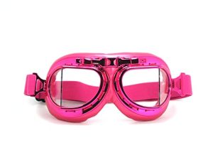 CRG Sports Motorcycle Goggle Aviator Pilot Style Cruiser Scooter Motocross Goggles for Man