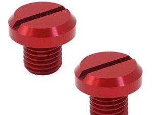 AUTOVIC 2pcs Universal Motorcycle M10x1.25 Mirror Hole Plugs for Yamaha FZ-07 MT-07 FZ-09 MT-09FZ Honda CRF250 CB500F XL700V NC750X CRF1000L BMW G311 Kawasaki Ducati Suzuki