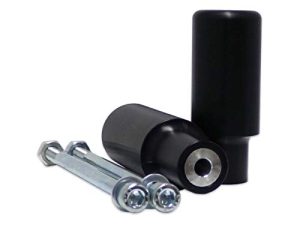 Shogun Kawasaki Ninja 650 Z650 Z 650 KRT EX650 EX 2017 2018 2019 2020 2021 2022 2023 Black No Cut Frame Sliders Fits ABS & NON ABS Models - 750-4519 - MADE IN THE USA