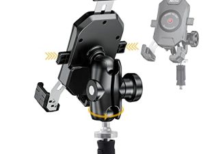 iMESTOU Motorcycle Fork Stem Phone Mount