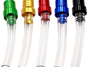 Taiss 5PCS Motorcycle Gas Cap Gas Fuel Tank Cap Vent