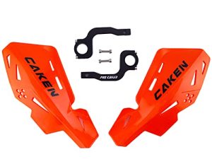 PRO CAKEN Universal Dirt Bike Handguards Motorcycle Hand Guards 7/8 Inches 22mm Left and 1 1/8 Inches 28mm CNC Bracket Handguards for Dirt Bike Motocross ATV for SX SXF EXC XCW
