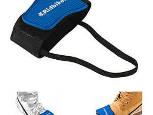 Motorcycle Shoe Protector Motorbike Shift Pad Shoe Boot Cover Protective Gear Shift Cover Motorcycle Boots Protector(BlueⅠ)