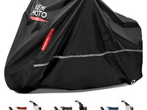 KEMIMOTO Waterproof Motorcycle Cover Compatible with Ruckus Scooter Outdoor & Indoor All Weather Protect from Dust Sunlight Rain