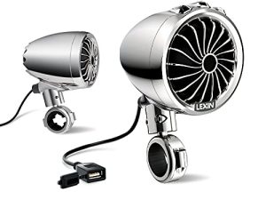 LEXIN LX-Q3 Motorcycle Bluetooth Speakers with Stereo/Bass Sound