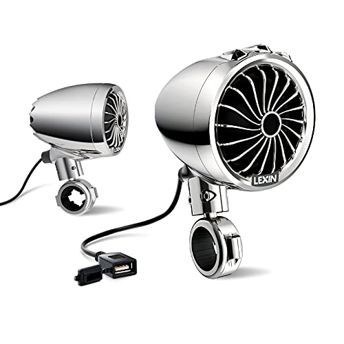 LEXIN LX-Q3 Motorcycle Bluetooth Speakers with Stereo/Bass Sound LEXIN LX-Q3 Motorcycle Bluetooth Speakers with Stereo/Bass Sound
