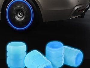 VARGTR 4 Pieces Tire Valve Stem Caps