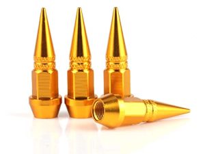 SINGARO 45mm Spiked Aluminum Stem Valve Caps