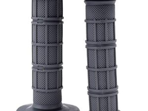 7/8 Inches Universal Motorcycle Grips Hand Grips for CRF YFZ RMZ KXF Motorcycle 50cc 125cc 110cc Dirt Pit Bike Gray