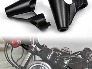 VEISUTOR Front Turn Signal Mounts Relocation Kit for Sportster XL1200X 2010-2015