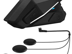 Motorcycle Bluetooth for Helmet Geva BT5.0 Helmet Headphones Waterproof Outdoor Headset Bluetooth 5.0 Earphone for Motorcycle Helmet Headset Handsfree Stereo GPS Music Universal Helmet Intercom System