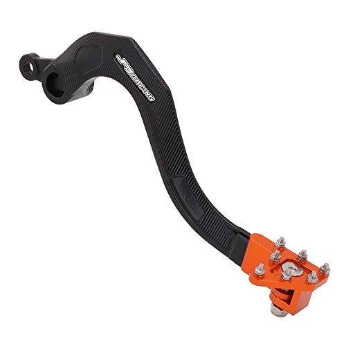 AnXin Motorcycle Rear Brake Pedal Foot Lever For KX250F 2006-2018 KX250 2019-2020 - Orange AnXin Motorcycle Rear Brake Pedal Foot Lever For KX250F 2006-2018 KX250 2019-2020 - Orange