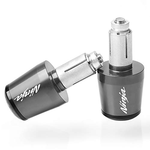 7/8" 22mm CNC Alu Motorcycle Handlebar Grips Ends Caps Fit For Ninja 650 1000SX ZX6R ZX9R ZX10R ZX12R ZX14R ER6F ER6N Titanium 7/8" 22mm CNC Alu Motorcycle Handlebar Grips Ends Caps Fit For Ninja 650 1000SX ZX6R ZX9R ZX10R ZX12R ZX14R ER6F ER6N Titanium