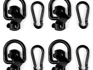 AMURS Large D Rings Tie Down Anchors Trailer Hooks