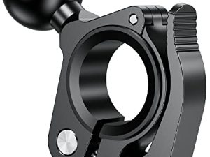 BRCOVAN Aluminum Alloy 1'' Ball Handlebar Mount for Rails 0.5'' to 1.26'' in Diameter