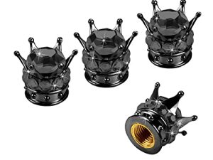 Crown Tire Valve Stem Caps