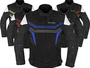 Motorcycle Jacket For Men Enduro Dualsport Riding High Visibility Dirtbike Ce Armor Waterproof All Season (BLUE