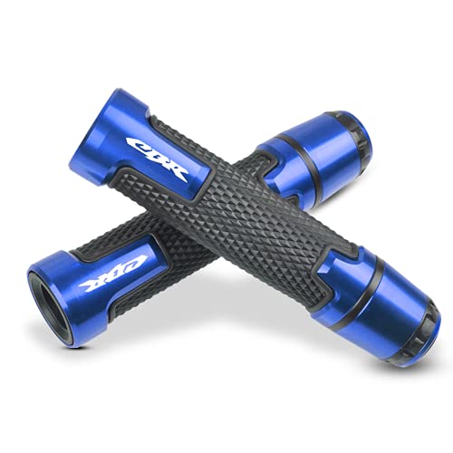 7/8'' 22mm Motorcycle CNC Aluminum Powersports Handlebar Grips with Grip Ends Fit For CBR500 CBR1000RR CBR1100XX CBR125 CBR250 CBR300R CBR400RR CBR450SR CBR600RR CBR600F CBR900RR CBR954RR blue 7/8'' 22mm Motorcycle CNC Aluminum Powersports Handlebar Grips with Grip Ends Fit For CBR500 CBR1000RR CBR1100XX CBR125 CBR250 CBR300R CBR400RR CBR450SR CBR600RR CBR600F CBR900RR CBR954RR blue