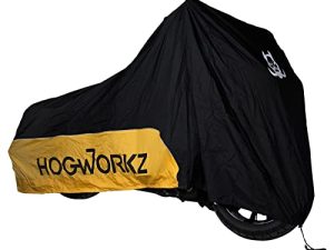 HOGWORKZ® Outdoor/Indoor Motorcycle Cover for Harley Davidson Touring Street Glide Road King Electra Glide Road Glide