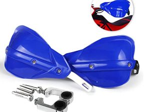 JFG RACING Blue Motocross Handguards 7/8 inch and 1 1/8 inch Hand Guards For Motorcycle YZ80 YZ85 YZ125 YZ250 YZ250F Dirt Bike MX Supermoto Racing ATV Quad KAYO