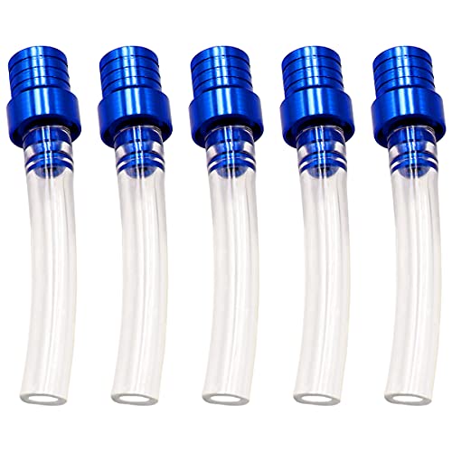 Taiss 5PCS Motorcycle Gas Cap (Blue) Gas Fuel Tank Cap Vent Taiss 5PCS Motorcycle Gas Cap (Blue) Gas Fuel Tank Cap Vent
