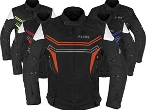 Motorcycle Jacket For Men Enduro Dualsport Riding High Visibility Dirtbike Ce Armor Waterproof All Season (ORANGE