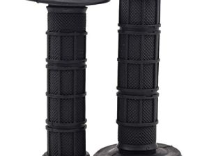 HIAORS 7/8" Motorcycle Hand Grips for CRF YZF WRF KXF KLX Pit Dirt Bike Motocross Motorcycle Offroad Dirt Bike Black