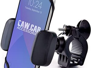 CAW.CAR Accessories The Only Metal Bike & Motorcycle Phone Mount - for Any Smartphone (iPhone 14