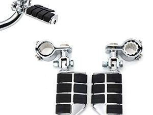 Kemimoto Motorcycle Highway Pegs Foot Rest Fit for Road King Street Glide all motorcycle pegs Engine Guard