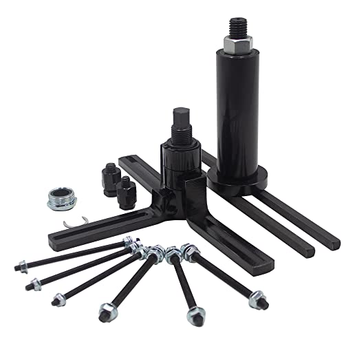 BESTOOL Motorcycle Crankcase Splitter | Case Splitter Disassemble & Install 2/4 Stroke Engine Crankcases | Crankshaft puller Comes with 360 Degree Rotational Arms BESTOOL Motorcycle Crankcase Splitter | Case Splitter Disassemble & Install 2/4 Stroke Engine Crankcases | Crankshaft puller Comes with 360 Degree Rotational Arms