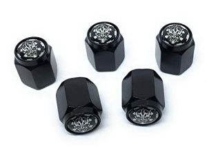 STARLEJEL Darth Maul Galactic Empire Tire Valve Stem Caps (5 Pack) | Dust Proof