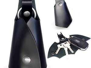 CAILLU KeyChain Leather Bat for men and women Car key fob case