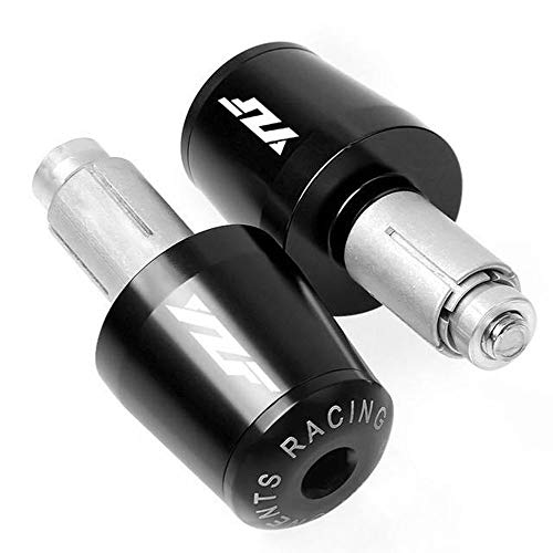 7/8"22mm Motorcycle Handlebar Ends Aluminum Handle Bar Grips Plugs Caps For YZF R1 R3 R6 R125 R6S R25 600R(Black) 7/8"22mm Motorcycle Handlebar Ends Aluminum Handle Bar Grips Plugs Caps For YZF R1 R3 R6 R125 R6S R25 600R(Black)