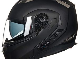 ILM Bluetooth Integrated Modular Flip up Full Face Motorcycle Helmet Sun Shield Mp3 Intercom Model 953 (S