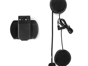 EJEAS V4/V6 Bluetooth Intercom Headest Accessories & Clip Only Suit for V4/V6-1200 Helmet Intercom Motorcycle Bluetooth interphone with 3.5mm Jack Plug
