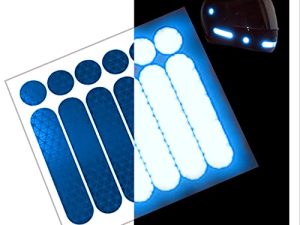 customTAYLOR33 High Intensity Grade Reflective Safety Decals/Stickers for Motorcycle