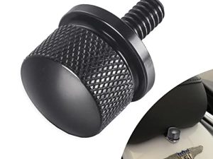 BJSIA Rear Fender Seat Bolt Rear Mount Screw Motorcycle Seat Bolt Compatible With 1996-2022 Harley Davidson Sportster Touring Softail Dyna Car Accessories. (Black)